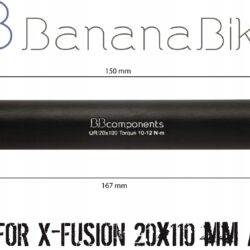Oś Banana Bikes For X-FUSION 20mm BOOST 20×100